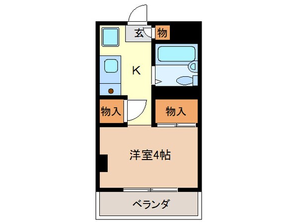 レガーロ津の物件間取画像